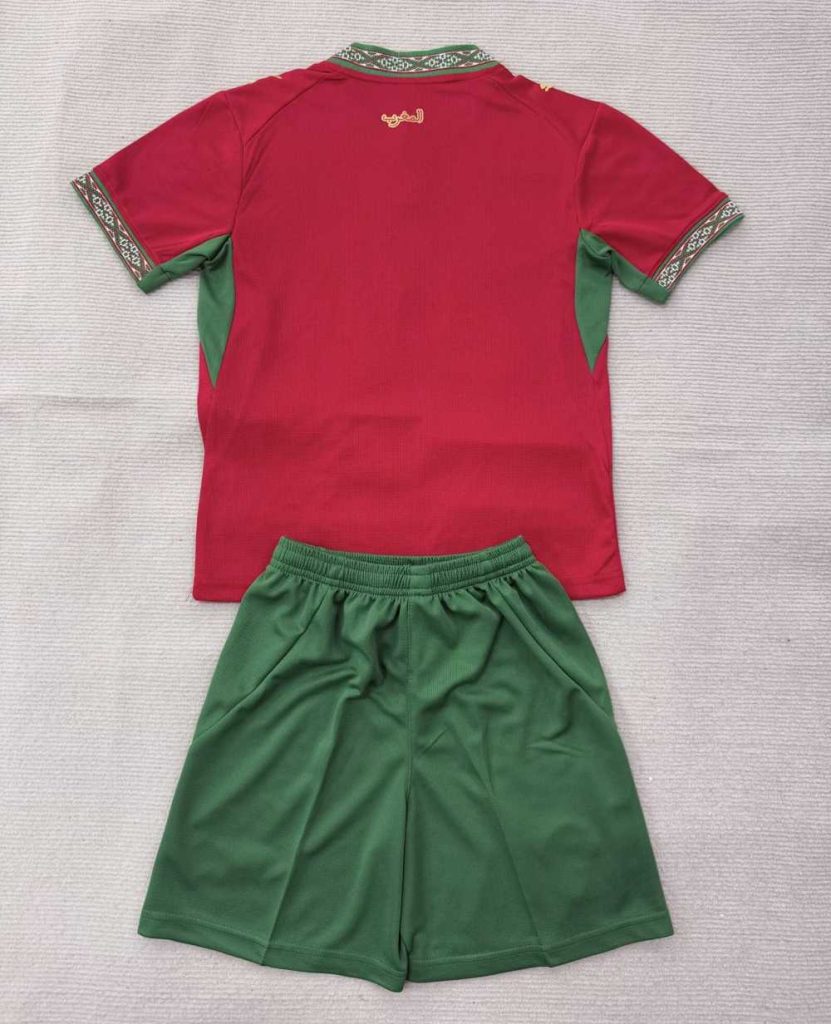 niños Marruecos 2026 FIFA World Cup Local Kit