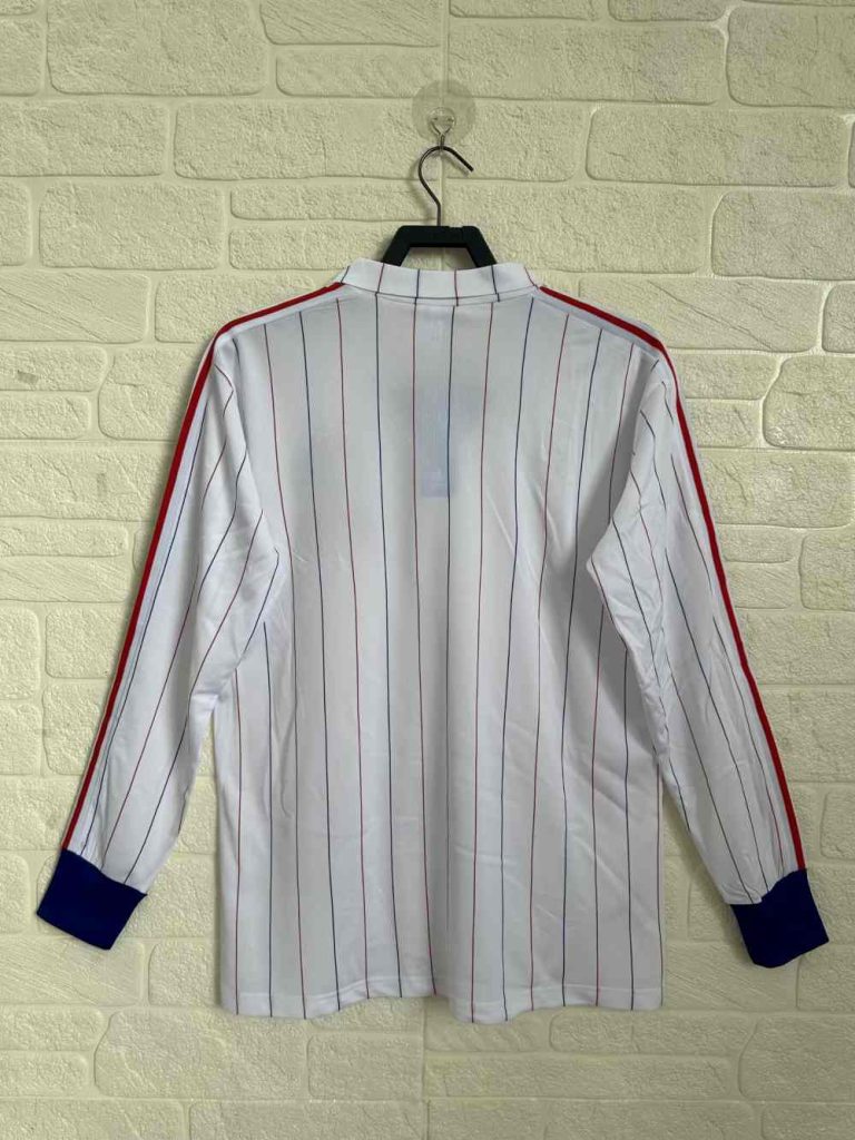 Francia 1982 Camiseta visitante de manga larga