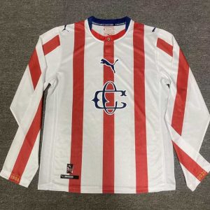 Chivas Guadalajara 2026 120th Anniversary Edition Camiseta local versión jugador de manga larga