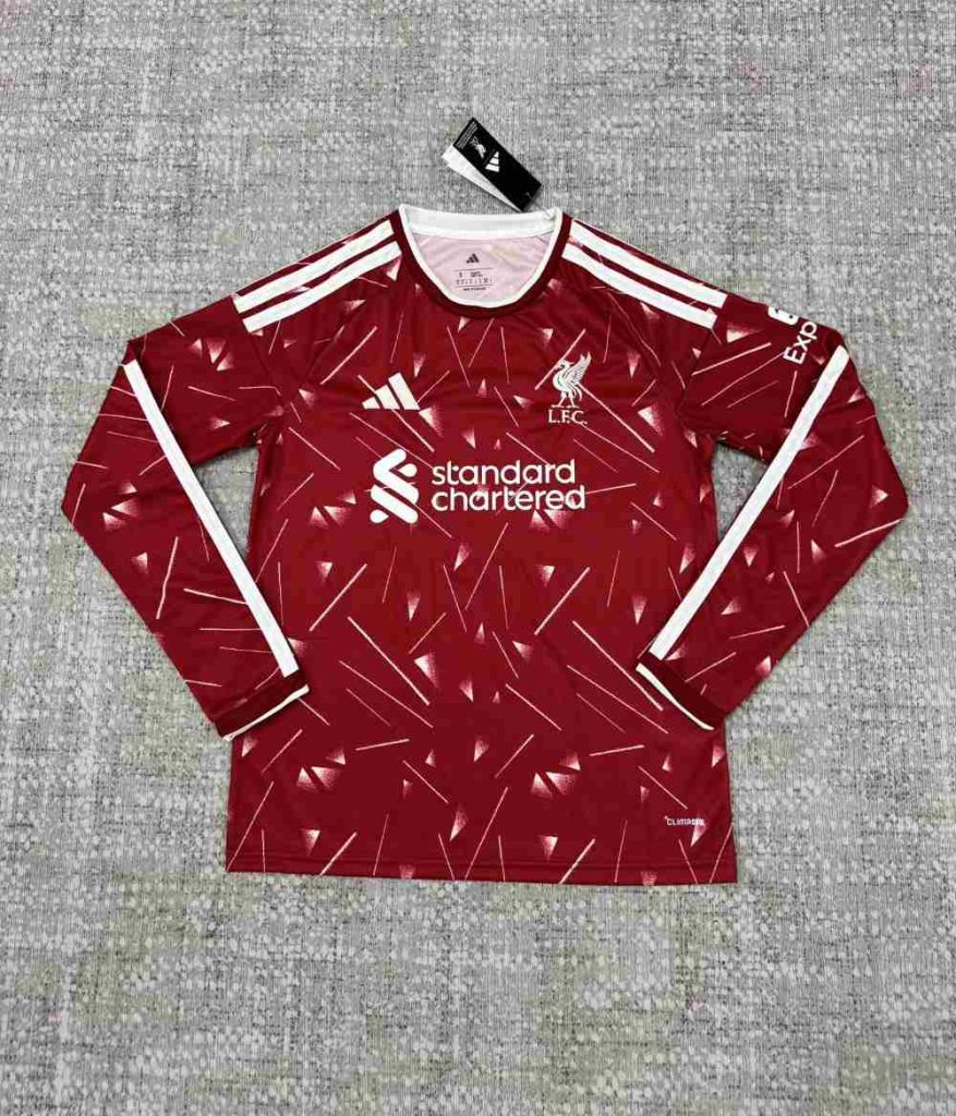 Liverpool 2026-27 Camiseta local de manga larga