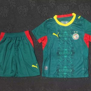 niños Senegal 2026 FIFA World Cup Visitante Kit